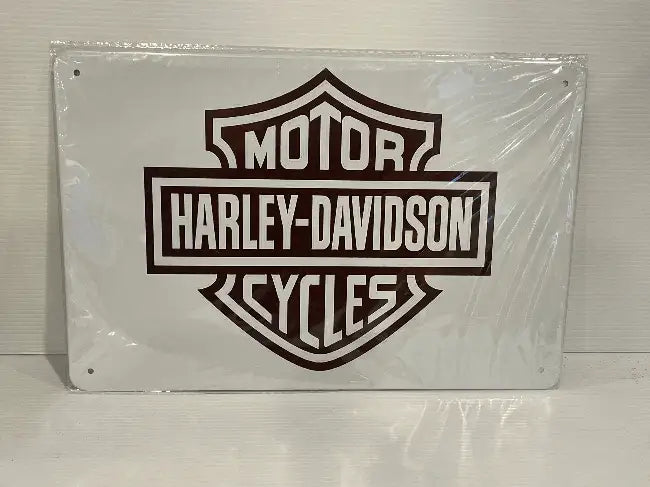Vintage Style Tin Sign Size A4<br><b style="color: #03236a;">JBAU1030</b><Br><b style="color: #03236a;">Harley Davidson</b>