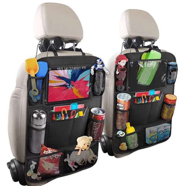 Backseat Car Organiser<br><b style="color: #03236a;">JBAU1082</b><br><b style="color: #03236b;">Lots of Pockets</b>