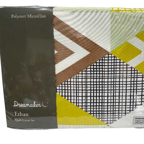 Double Bed Eden Quilt Cover Set