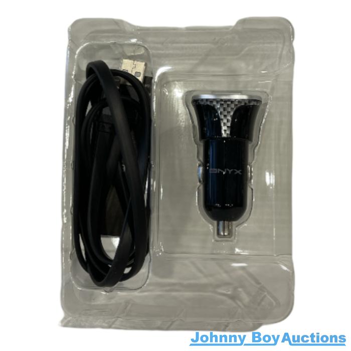 Onyx Dual USB Charger & Cable<br><b style="color: #03236a;">JBAU993</b><br><b style="color: #03236a;">To Suit Smartphones Type C</b>
