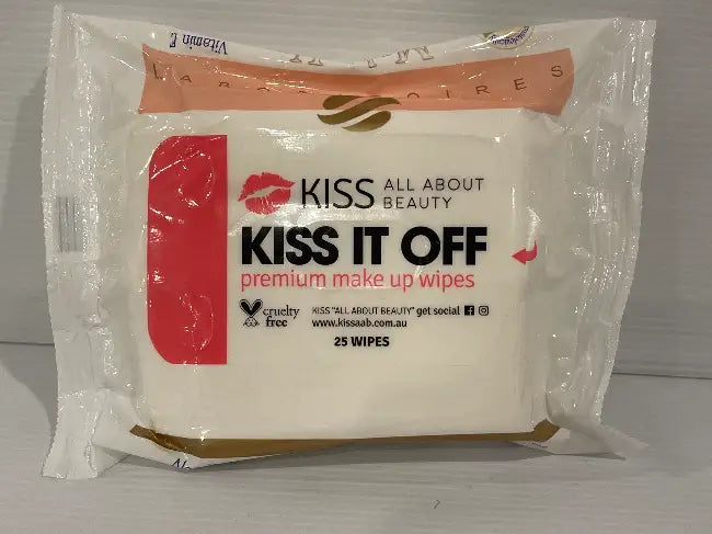 Lot of 6 Packets KISS Premium Makeup Wipes<br><b style="color: #03236a;">JBAU978</b><br><b style="color: #03236a;">Expired</b>