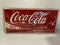 Vintage Style Tin Number Plate Sign<br><b style="color: #03236a;">JBAU842</b><br><b style="color: #03236a;">Coca Cola</b>
