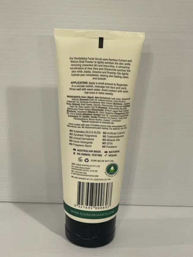 Sukin Revitalising Facial Scrubs<br><b style="color: #03236a;">JBAU1246</b><br><b style="color: #03236a;">Lot of 3</b>