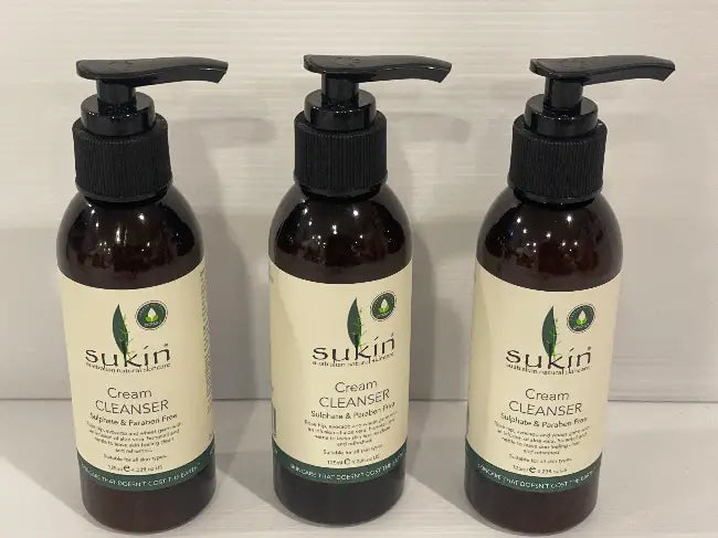Sukin Cream Cleansers<br><b style="color: #03236a;">JBAU1241</b><br><b style="color: #03236a;">Lot of 3</b>