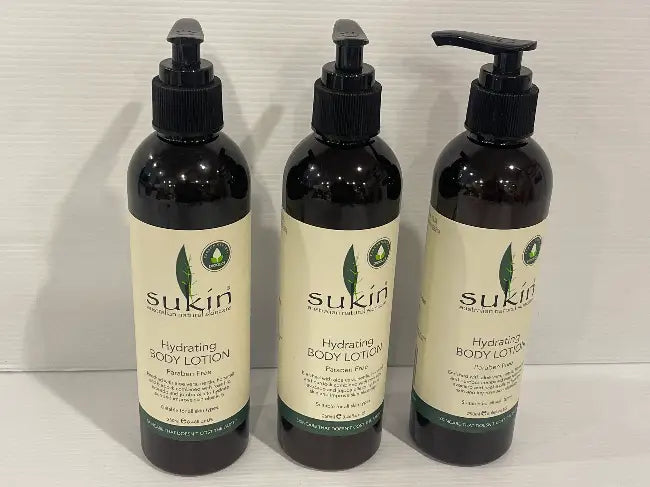 Sukin Hydrating Body Lotions<br><b style="color: #03236a;">JBAU1233</b><br><b style="color: #03236a;">Lot of 3</b>