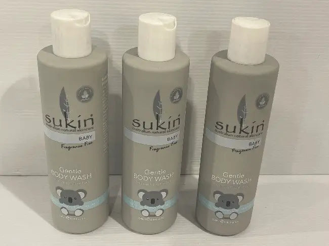 Sukin Baby Gentle Body Washes<br><b style="color: #03236a;">JBAU1229</b><br><b style="color: #03236a;">Lot of 3</b>